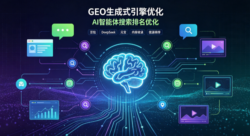 桂阳县GEO 浪潮来袭：生成式引擎优化崛起，创作者争抢豆包、DeepSeek、元宝智能体流量入口